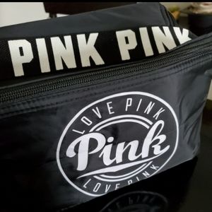 Pink lunch bag